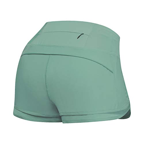 Athlarel Women Light-Weight Running Shorts - Mesh Liner Zipper Pocket -  Lowcountry High Style